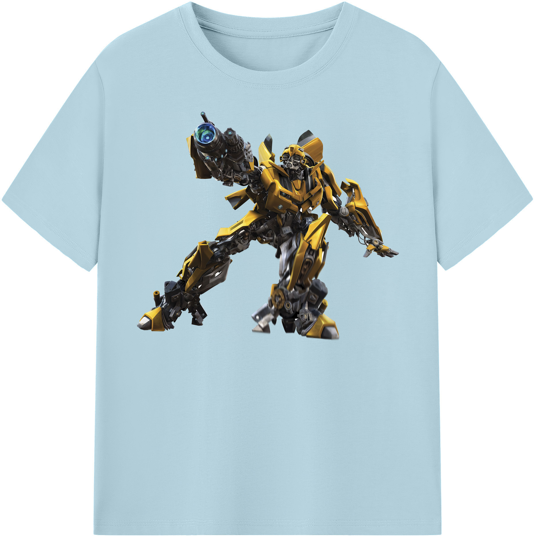 （画像用） Transformers トランスフォーマー 綿100％半袖Tシャツ（フロントプリント）